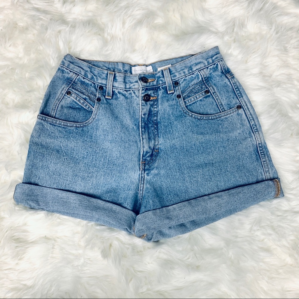 Vintage High Waisted Shorts Size 4-6, 100% Cotton
